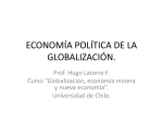economía política de la globalización. - U