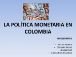 La Política Monetaria en Colombia