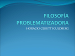 filosofía problematizadora - Universidad Pontificia de México