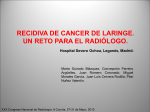 recidiva de cancer de laringe. un reto para el radiólogo.
