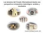 Los edificios de la arquitectura del Reino de Asturias y del