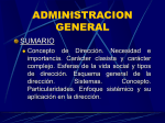 ADMINISTRACION GENERAL