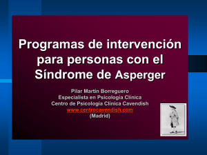 Programas de intervención Asperger