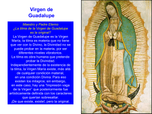 Virgen de Guadalupe - palabra de dios 2017