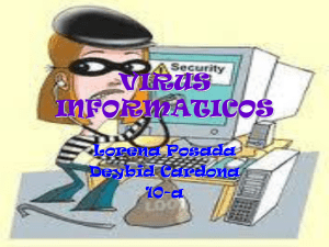 VIRUS INFORMATICOS