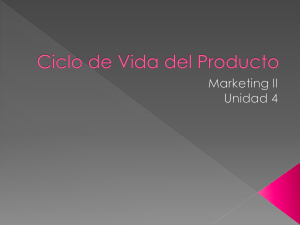 Ciclo de Vida del Producto