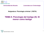 TEMA 9 Psicología criminal - RUA