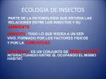 Ecologia de Insectos I