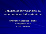 Estudios observacionales su importancia en Latino América