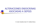 Alteraciones endocrinas asociadas a la sepsis