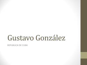 Gustavo Gonzalez