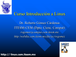 Curso Introductorio de Linux