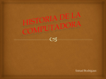 historia de la computadora