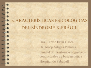 caracter&iacute;sticas psicol&oacute;gicas del s&iacute;ndrome x