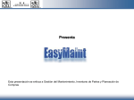 Diapositiva 1 - GSATI-Sistema de Mantenimiento EasyMaint, Software