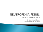 Manejo clínico de la neutropenia febril