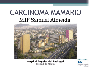 CARCINOMA MAMARIO – MIP ALMEIDA