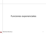 función exponencial