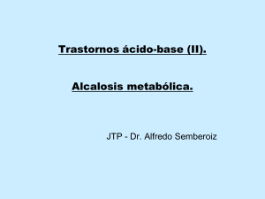 Alcalosis metabólica