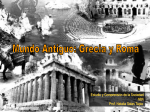 Grecia y Roma - octavosantodomingo