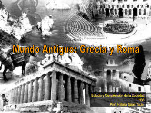 Grecia y Roma - octavosantodomingo
