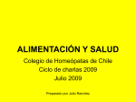 Alimentacion-Final - Colegio de Homeópatas de Chile AG