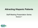 Tactics to Attract Hispanic Patients
