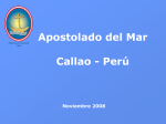 Apostolado del Mar Callao - Perú - Sitio web de la Pastoral de la