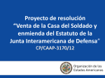 Proyecto de resolución