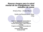 Nuevos riesgos para la salud mental de las trabajadoras