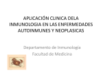 13. Aplicación de la Inmunología en las Enfermedades