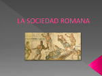 la sociedad romana