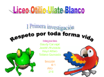 1Y2 INVESTIGACION 8-1.pps - Liceo Otilio Ulate Blanco Octavo