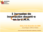 Diapositiva 1 - Innovación docente