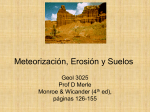 Meteorizacion y Suelos - Department of Geology UPRM