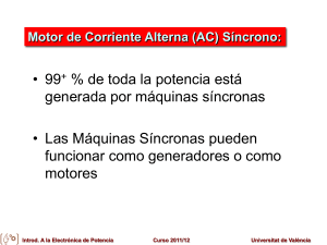 Motores de AC - S`ncronos 11-12