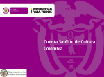 Cuenta Satélite de Cultura Colombia