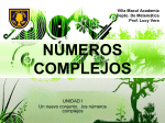 números complejos - Villa Macul Academia