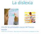 La dislexia