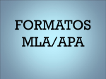 FORMATOS MLA/APA