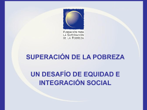 Garantías Sociales para la Superación de la Pobreza