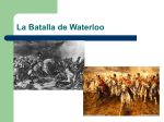 La Batalla de Waterloo - Historia en 1º Bachiller
