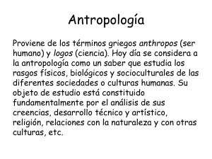 Antropologia Clásica - fhs-fce