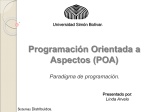 Programación Orientada a Aspectos (POA) - Ldc Usb