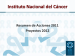 Instituto Nacional del Cancer - Ministerio de Salud de la Nación