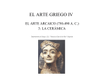 Arte arcaico 3. Cerámica - IES FRANCISCO GINER DE LOS RÍOS