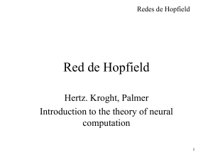 Red de Hopfield