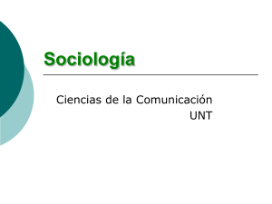 La sociología es una ciencia social