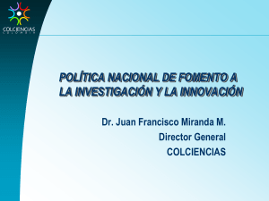 pol&iacute;tica nacional cti