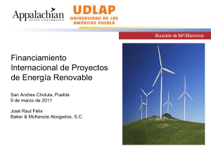 WHM PowerPoint Template - Renewable Energy in Mexico